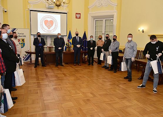 Uroczystość wręczenia