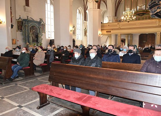 Uczestnicy mszy św w
