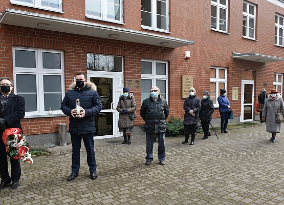 Przedstawiciele powiatu z