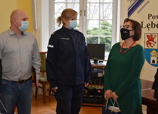 Starosta w rozmowie z