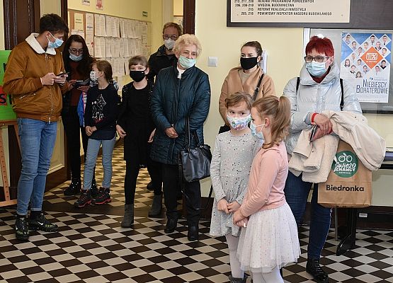 Laureaci z opiekunami