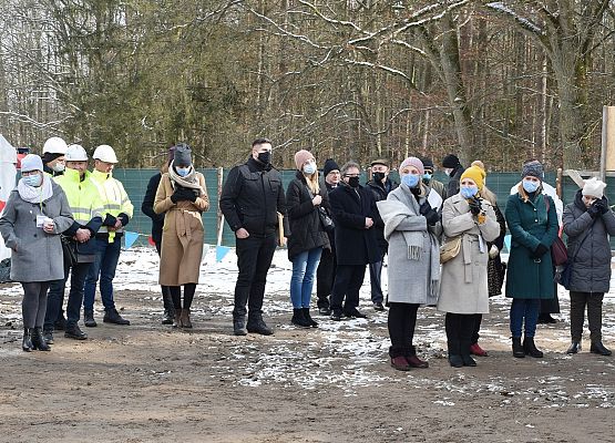 Uczestnicy uroczystościw