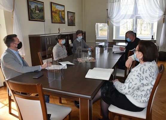 Spotkanie ze Starostą