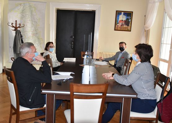 Spotkanie ze Starostą