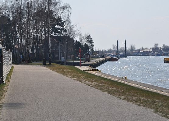 Kanał Łebski, przy którym