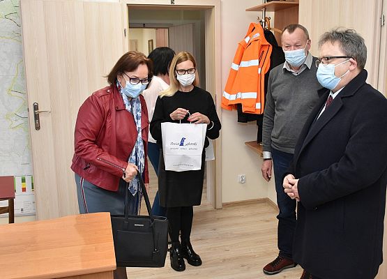 Starostowie z pracownikami ZDP