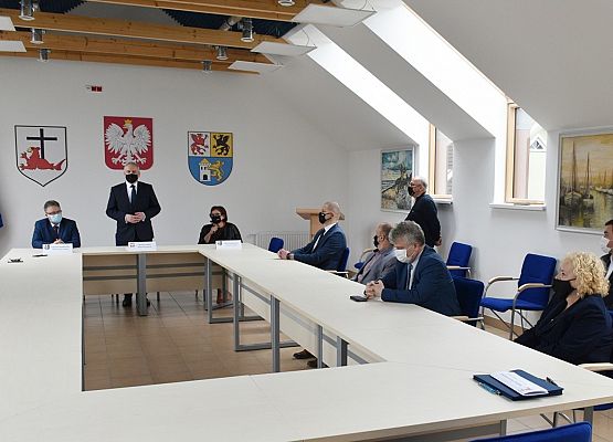 Rozmowy w Urzędzie Miejskim w