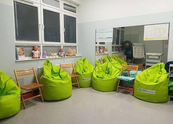 Sala zajęć w Szkole Rodzenia