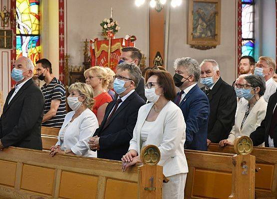 Przedstawiciele władz powiatu