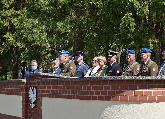 Szefostwo jednostki z gośćmi