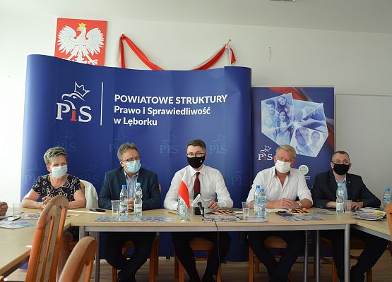 Poseł P.Müller podczas