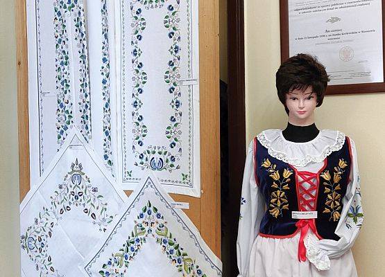 Wystawa haftu kaszubskiego -