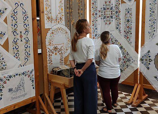 Wystawa haftu kaszubskiego -