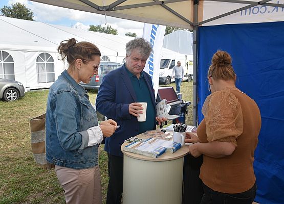 Burmistrz W.Namyślak z wizytą