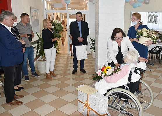 Goście z jubilatką