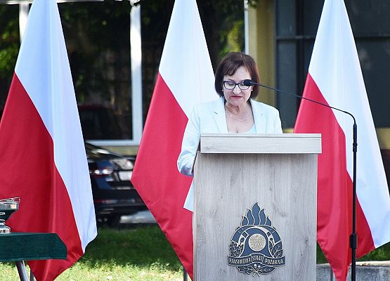 Przemawia Alicja Zajączkowska