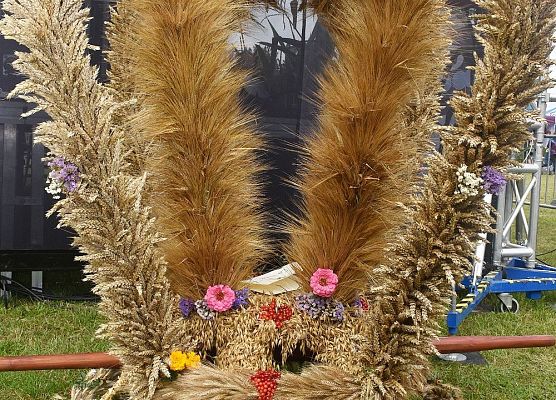 Konkursowe wieńce dożynkowe