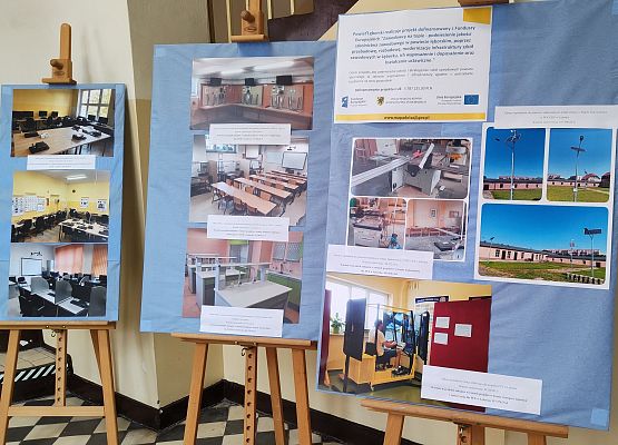 Fragment wystawy w starostwie