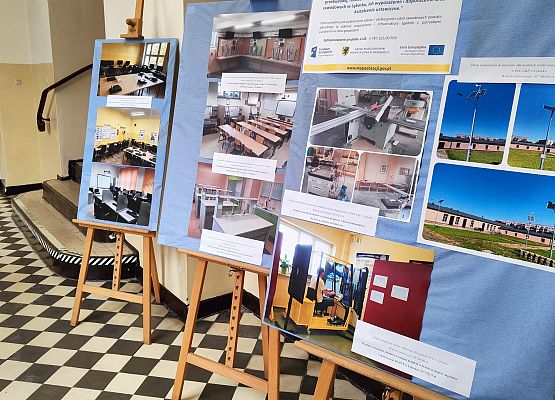 Fragment wystawy w starostwie