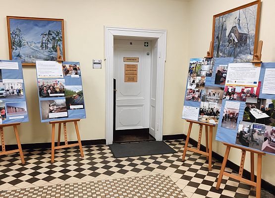 Fragment wystawy w starostwie