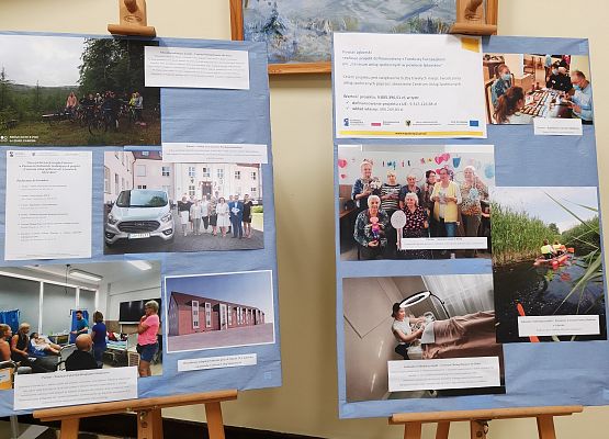 Fragment wystawy w starostwie