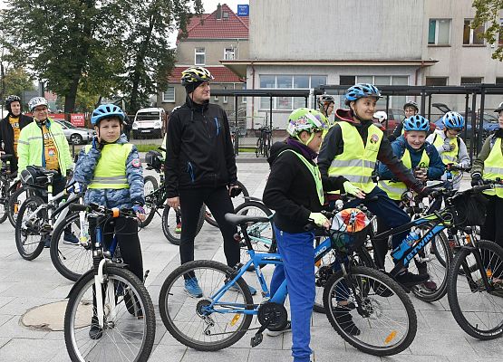 Uczestnicy przed startem