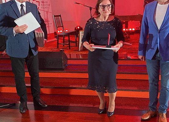 Podczas ceremonii wręczenia