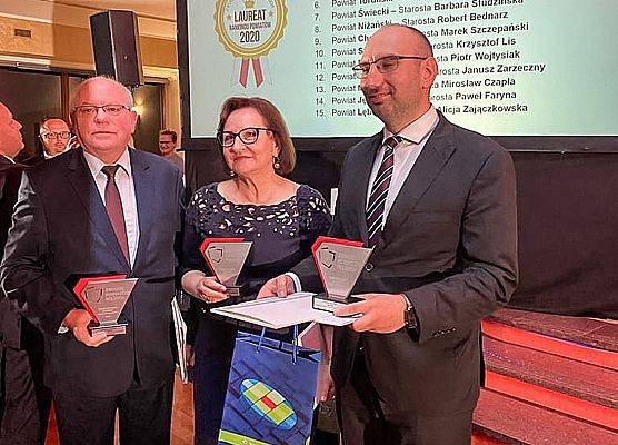 Podczas ceremonii wręczenia