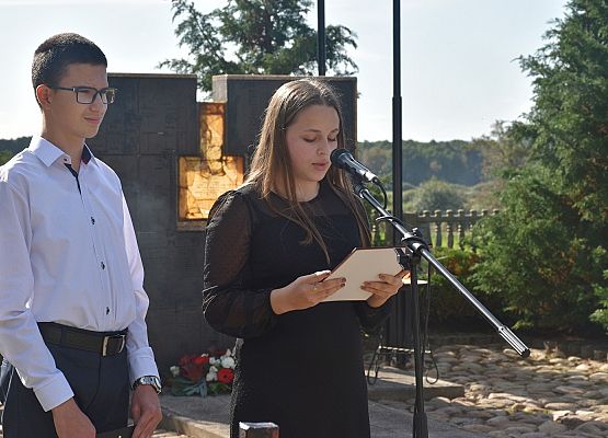 Uroczystości w Gęsi -