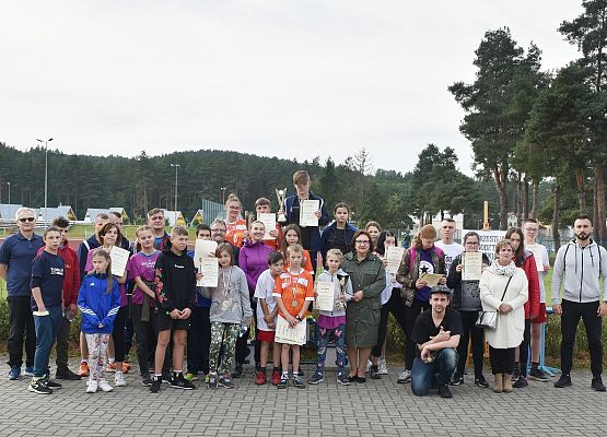 Uczestnicy "Sprawni Razem