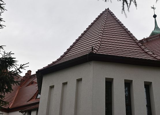 Fragment części dachowej od