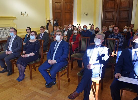 Przed otwarciem Forum. W