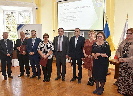 Wyróżnieni sołtysi z gminy