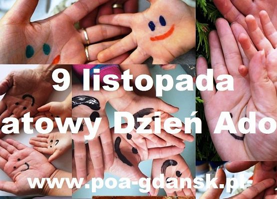 Plakat Światowy Dzień Adopcji