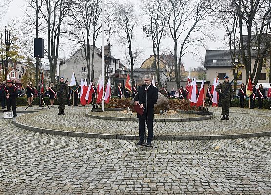 Przemawia burmistrz Witold