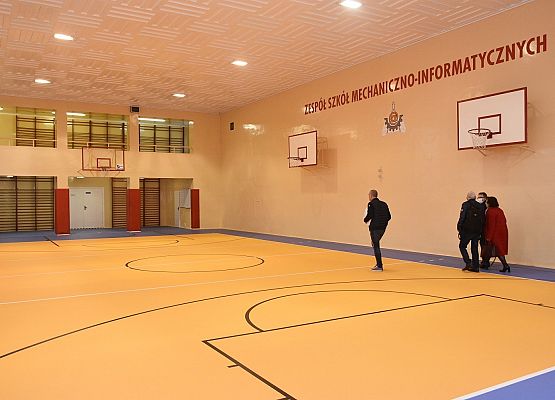 Sala gimnastyczna po remoncie