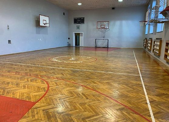 Sala gimnastyczna przed