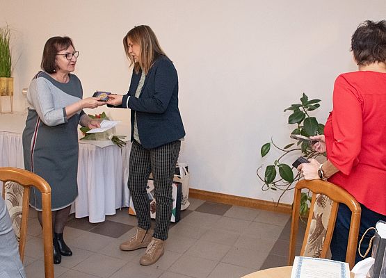 Medal otrzymuje starosta