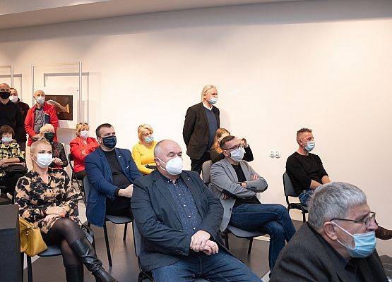 Uczestnicy uroczystej promocji