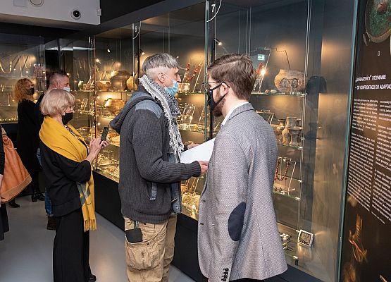 Wystawa archeologiczna w Wieży