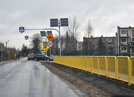 Nowe oznakowanie i barierki