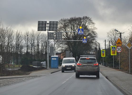 Ruch w okolicach przejścia dla