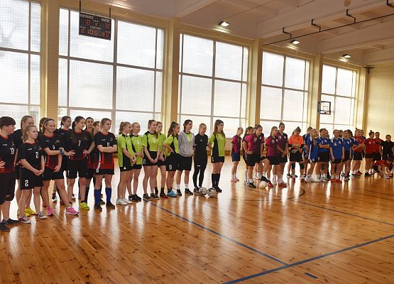 Uczestniczki futsalowego