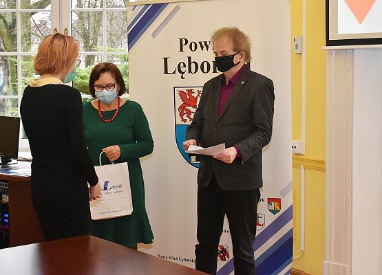 Starosta A.Zajączkowska i dyr.