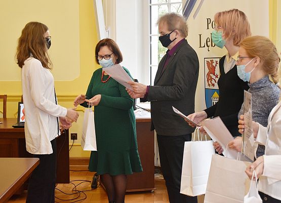 Starosta A.Zajączkowska i dyr.