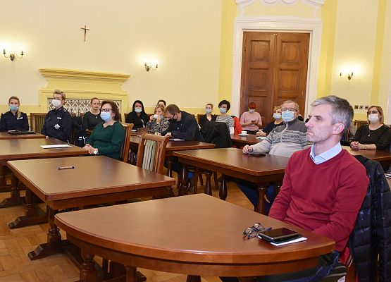 Uczestnicy podczas częsci