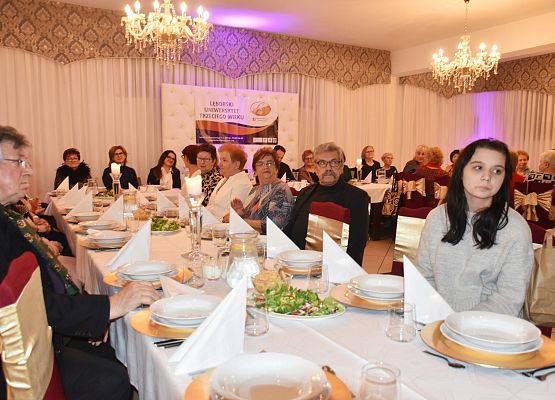 Uczestnicy opłatkowego