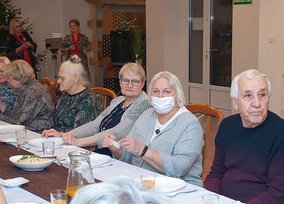 Uczestnicy opłatkowego