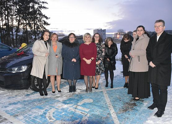 Pracownicy placówki wraz z