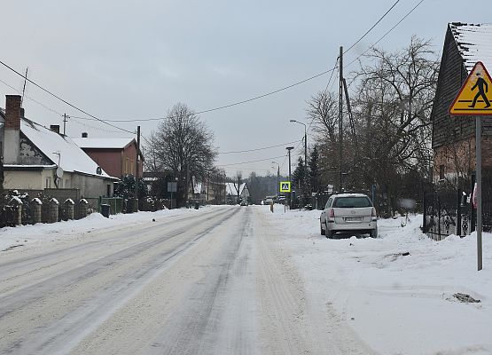 Widok od strony wjazdu z